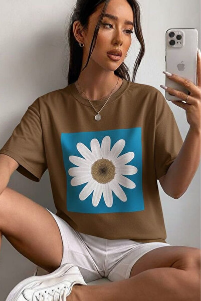 New Shine تي شيرت مطبوع عليه ديزي للجنسين