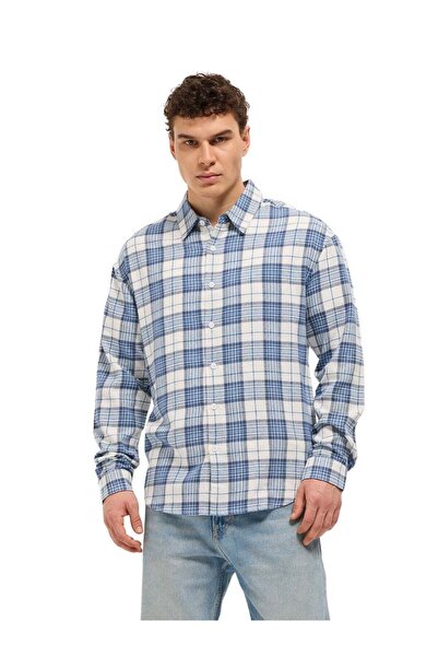 The Bear House Men's long Sleeve Shirt, breathable, soft comfort Fabric