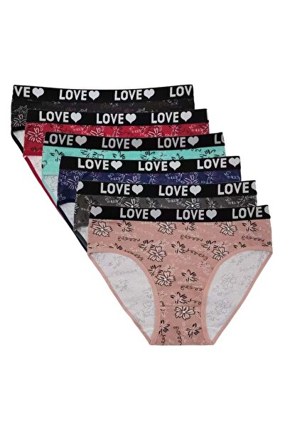 Zeemey Women's Underwear Set of 6 Cotton Breathable Bikini