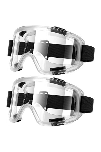 Choice نظارتان واقيتان مضادتان للرذاذ، نظارات مختبرية مقاومة للغبار، نظارات ع...