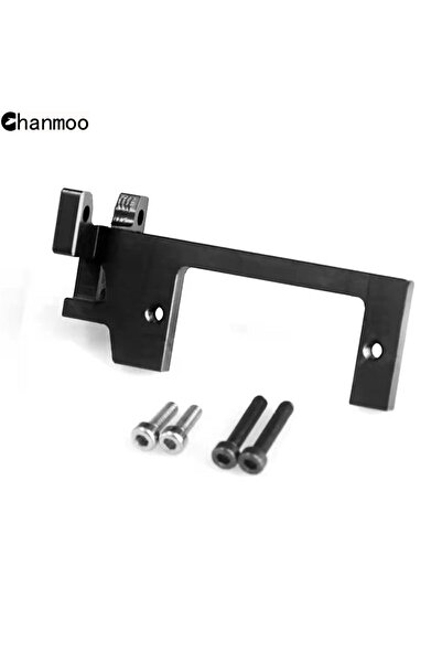 Choice حامل ناقل حركة معدني أسود بمقياس 1/14، مناسب لسيارات التحكم عن بعد بمق...