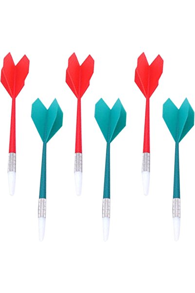 Choice 6 قطع من سهام ذات رؤوس ناعمة بلاستيكية، مثالية للوحات رمي السهام الناع...