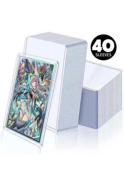 Choice 40pcs 40pcs hard card protective cover, durable hard plastic, suitable...