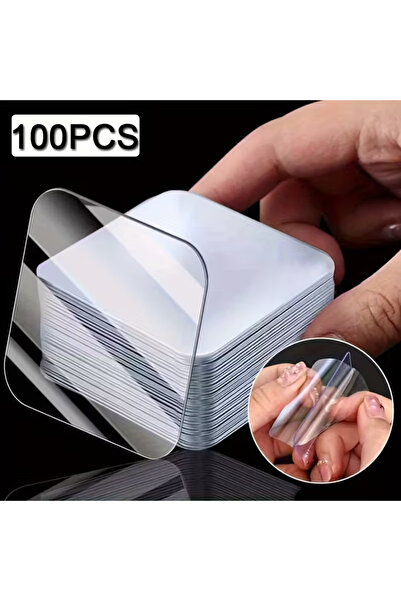 Choice ١٠٠ قطعة من الشريط اللاصق القوي ذي الوجهين، شفاف ولا يترك أي بقايا. يل...
