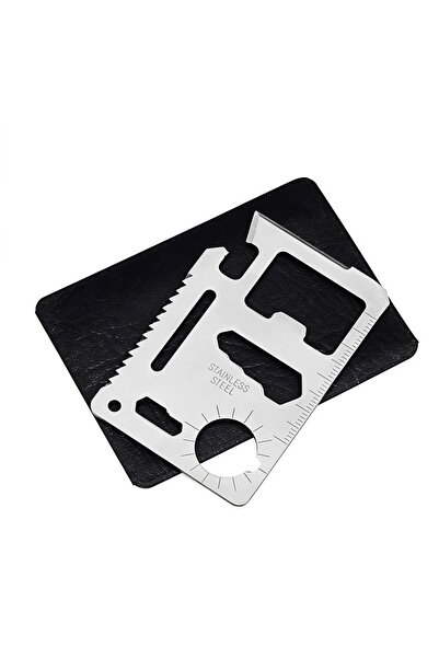 Choice Silver 11-in-1 Multi-Function Portable Outdoor Tool Card,Stainless Ste...
