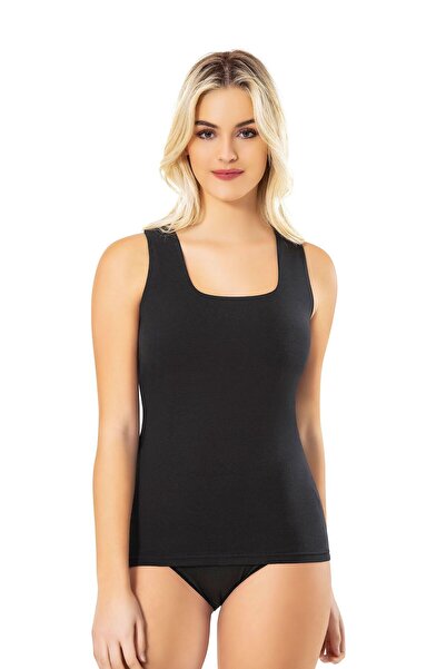 Arseno Γυναικείο τετράγωνο γιακά με λεπτομέρειες, χοντρό λουράκι, βαμβακερό σ...