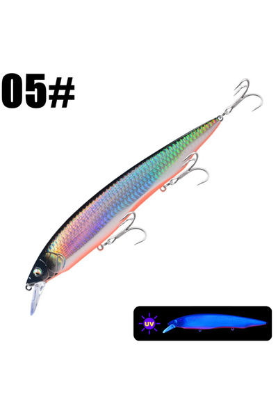 Choice 160mm 32g 05 GREENSPIDER 160mm 32g Jerk Minnow Fishing Lures Artificia...