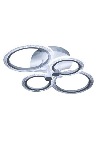 trandafi led LED Circle Design L8855/4BK with Remote Control