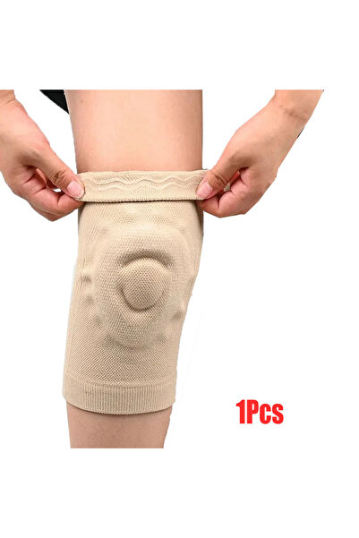 Choice واقيات ركبة سيليكون رقيقة، مقاس 50-60 سم، لون بيج، قطعة واحدة، مناسبة ...