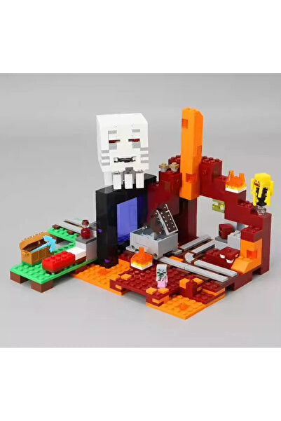 Choice 476 قطعة 5 مجسمات صغيرة، مكعبات بناء للبوابة السفلية، ألعاب وقوالب من ...