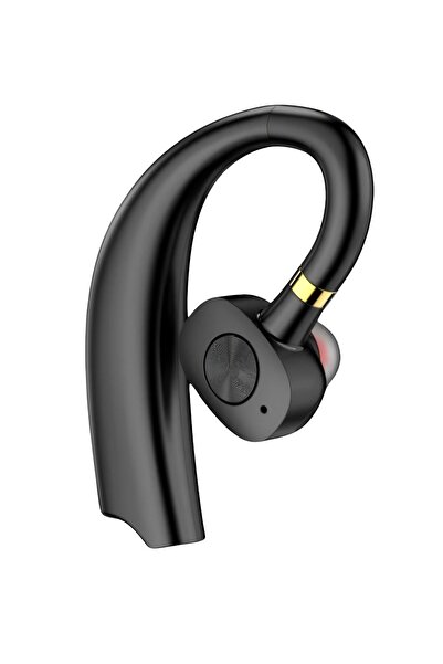 Generic Single-sided Bluetooth earbud with active noise cancellation and Blue...