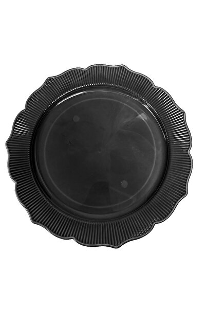 omeyva Kullan At Parti Davet Sunum Servis Plastik Sert Mika Tabak - 26 Cm. - ...