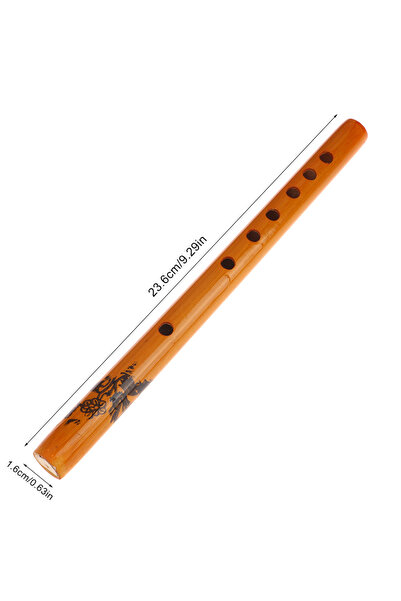 Choice قطعة واحدة من الناي الصيني التقليدي بستة ثقوب، مصنوع من الخيزران، ناي ...