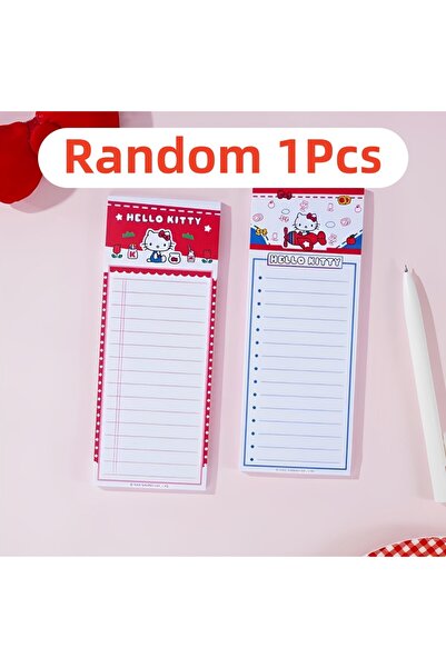 JOY TOP قطعة واحدة عشوائية من مفكرة سانريو هيلو كيتي الأصلية، ملصقات ملاحظات ...