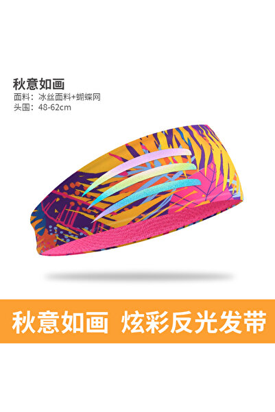 Choice yellow WRELS Sports Headband Wicking Workout Workout Sweatband Non Sli...