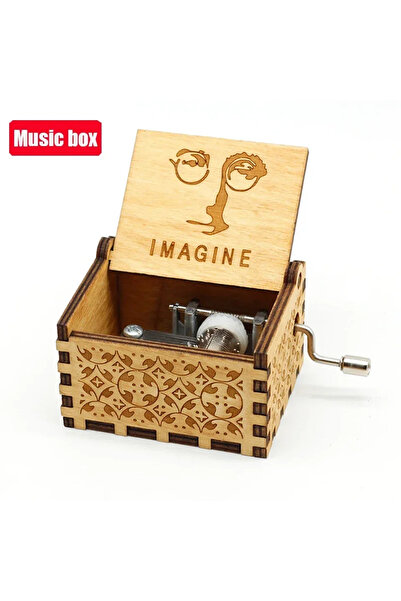 Choice M26 HOT !! Wooden Hand Crank Imagine Music Box Christmas gifts Valenti...