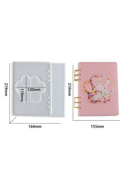 Choice 01 DIY Resin Casting Moulds for Personalised Flowing Sand Notebooks A5...