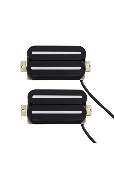 Choice FLEOR Hot Dual Rail Humbucker Pickups Ceramic Electric Guitar Neck+Bri...