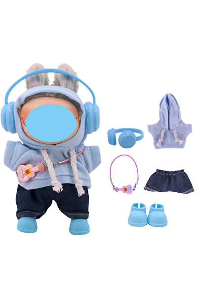 Choice 5pc 5 Pcs one set For labubu Clothes Doll Accessories Christmas Festiv...