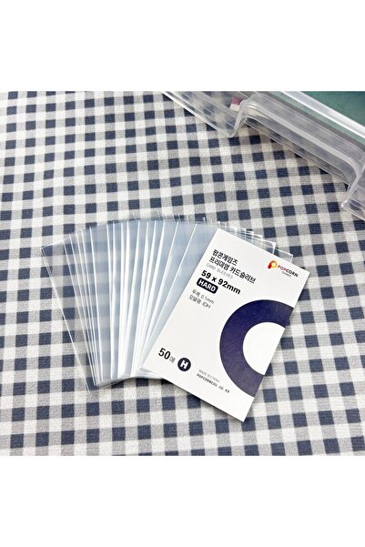 Choice 50pcs-59x92mm 50Pcs Korea Card Sleeves HD Clear Kpop Idol Card Protect...