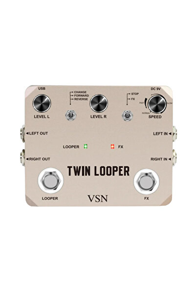 Choice LTL-02 ROWIN LTL-02 Twin Looper Guitar Effect Pedal True Bypass Loop S...
