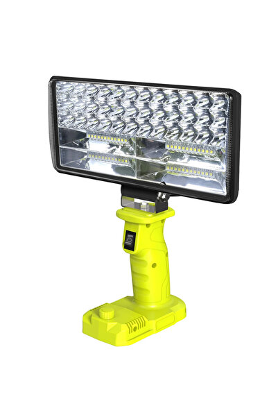 Choice مصباح عمل LED أخضر للطوارئ للاستخدام الخارجي، بقوة 4000 لومن و35 واط، ...