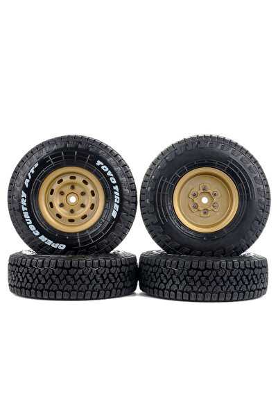 Choice1 camel PYFORE 1.9In Climbing Tires 4PCS Metal Ball Wheel Hub 105*34mm ...