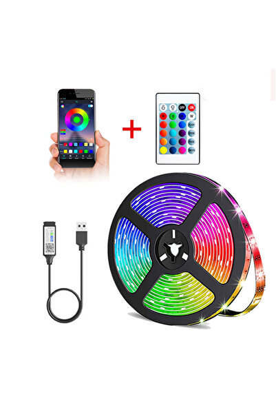 choice2 5m APP with 24key RGB5050 LED Lights for TV USB 5V Led Lights Strip 3...