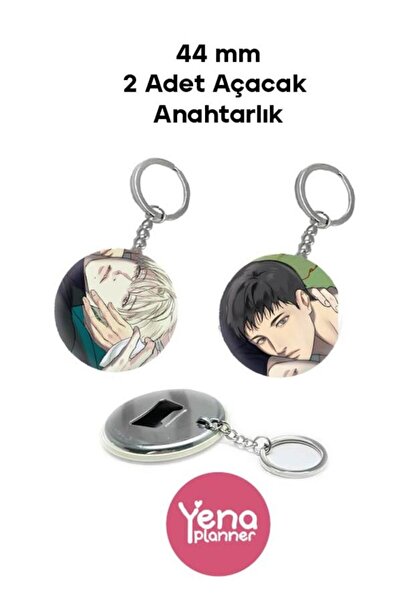 Yenaplanner مجموعة زينة حقيبة ويبتون بإضاءة خلفية / مجموعة شارات