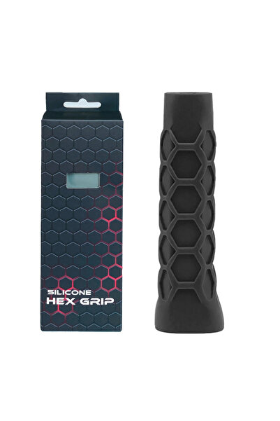 Choice غطاء مقبض مضرب بيكلبول أسود، غطاء مقبض مضرب بيكلبول من السيليكون، مانع...