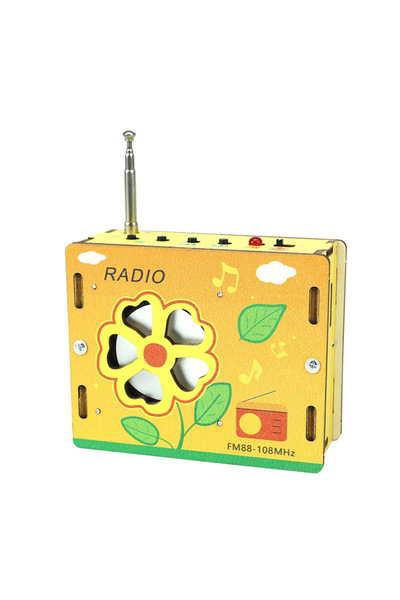 Choice 1pcs DIY FM Radio Model Decoration Toy Wooden Science Experiment Set S...