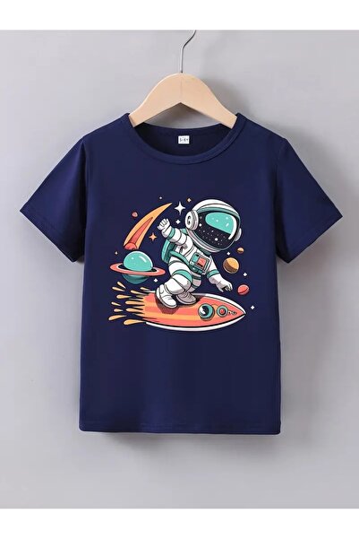 Gollinger Μπλουζάκι με στάμπα για κορίτσια/αγόρια με λαιμόκοψη ποδηλάτου