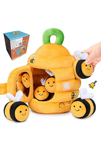 Choice خلية نحل مع صندوق - ألعاب أطفال من 6 إلى 12 شهرًا - حظيرة مفاجآت - حيو...