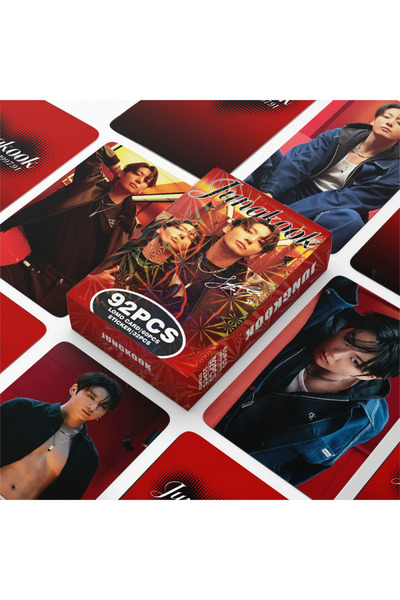 Choice مجموعة بطاقات صور جونغكوك، نجم الكيبوب، 92 قطعة، غلاف عشوائي - ملصقات ...