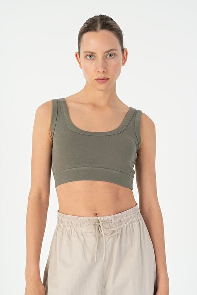MARATON Slimfit Women's U-Neck Light Khaki Bra