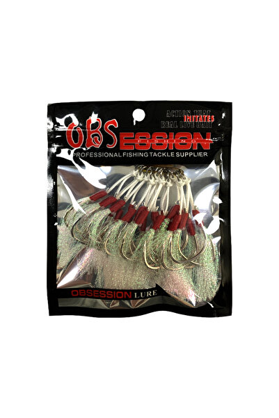 Choice 3-0 TEASER 10PCS HK0051/0 2/0 3/0 4/0 طعم صيد معدني مزود بخطاف PE وشوك...