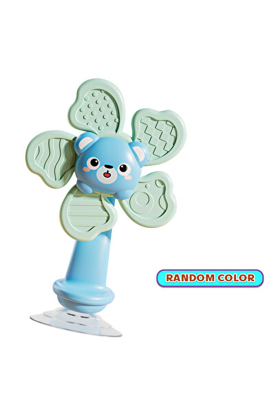 Choice لعبة دوارة زرقاء مزودة بأكواب شفط للأطفال، ألعاب استحمام للأطفال، ألعا...