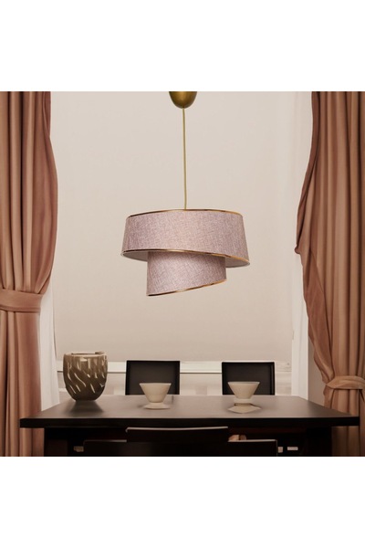 Emg DesiGn Manolya Modern Kumaş Başlıklı 2 Katlı Yatak Odası Çocuk Odası Salo...