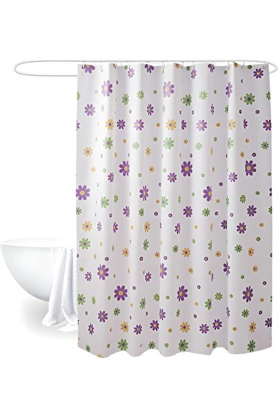 Feelings Shower Curtain, 180x180cm, Waterproof, Washable, 12 Hook Rings, 70% ...