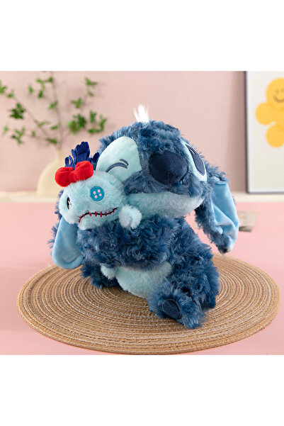 Choice دمية ستيتش جونيور القطيفة من ديزني، مقاس 23-25 سم، بلون ساكورا، دمية ق...