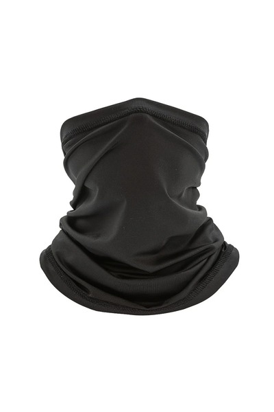 Choice قناع وجه أسود قابل للتنفس وواقي من الشمس، مناسب للرجال والنساء، وشاح ق...