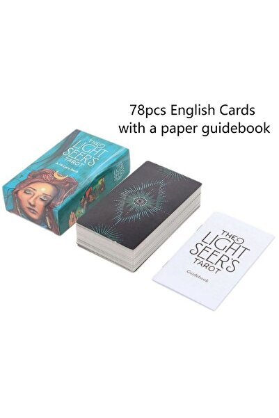 Choice 12x7 Light 12x7cm The Light Seer Tarot Deck 78 Cards with Guidebook fo...