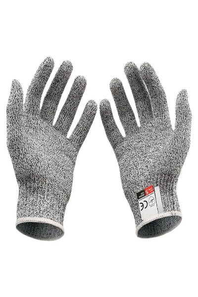 Choice قفازات حماية أمنية من الفولاذ المقاوم للصدأ، مقاس XL (26 سم)، مستوى ال...