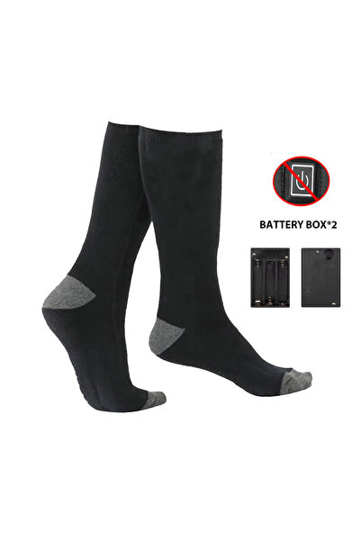Choice 02Bk heated socks Winter Heated Socks Rechargeable Heating Socks with ...