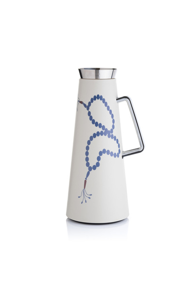 Blends Beads Beige 306° Spout Tea and Coffee Flask from Tila