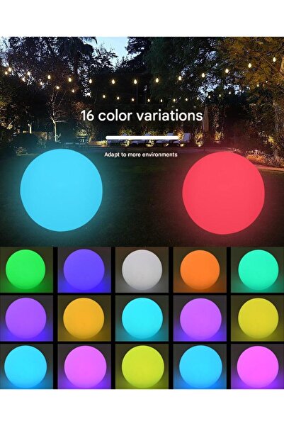 Choice Round MULTI 16 - Color Led Remote - Control Glowing Ball