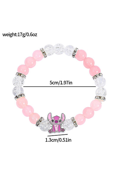 Miniso سوار ملاك، هدية مثالية للأصدقاء المقربين، ستيتش وملاك، إكسسوارات ديزني...