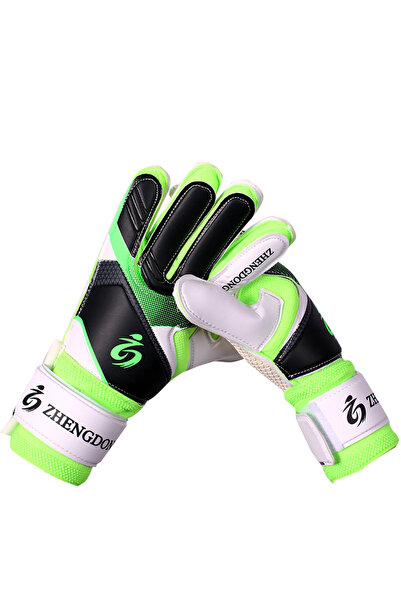 Choice قفازات كرة قدم مبطنة للأطفال من عمر 8 سنوات، لون أخضر، قبضة مرنة، مناس...