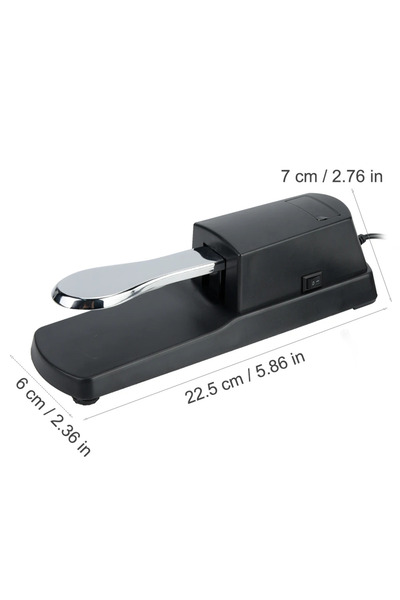 Choice black Universal Portable Electronic Keyboard Sustain Pedal for Digital...