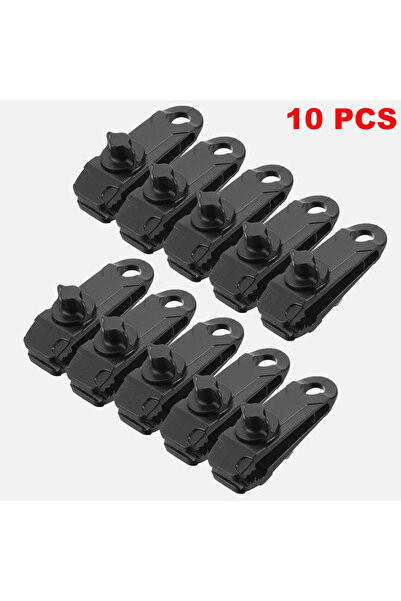 Choice 10Pcs 5/10Pcs Camping Tarp Clips Outdoor Clamp Canvas Heavy Duty Lock ...